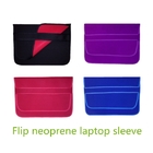La manica unica del computer portatile del PC del neoprene insacca Flip Style With Elastic Band a 17 pollici fornitore