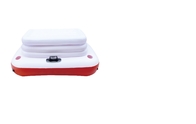 Rosso bianco della spiaggia del PVC della mobilia all'aperto gonfiabile gonfiabile del dispositivo di raffreddamento 0.40mm fornitore
