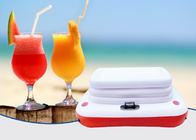 Rosso bianco della spiaggia del PVC della mobilia all'aperto gonfiabile gonfiabile del dispositivo di raffreddamento 0.40mm fornitore
