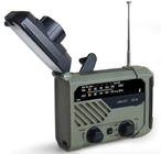 Portable LED Torcia a luce solare NOAA radio meteorologico per il campeggio fornitore