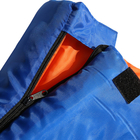 Single Blue Dual Color Waterproof 190T Polyester Envelope Sacchetto da letto 1.8KG 400GSM fornitore