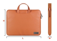 Chiusura a cerniera borse per laptop in PU con imbottitura di schiuma da 7 mm e cintura per spalla fornitore