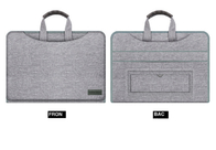 Borsa per computer portatile grigio Oxford multiuso con elemento di moda e design di cuciture fornitore