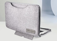 Borsa per computer portatile grigio Oxford multiuso con elemento di moda e design di cuciture fornitore