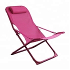 Salotto pieghevole Chaise For Lawn Deck della spiaggia della struttura di alluminio di Grey Folding Beach Lounge Chair fornitore