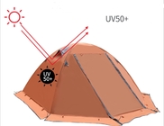 Tenda accogliente accogliente arancio 190T 210X180X130cm della casa della tenda di campeggio PU2000mm fornitore