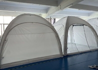 Le tende all'aperto gonfiabili X di emergenza modellano medico della tenda del baldacchino di Palo dell'aria isolato fornitore