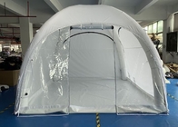 Le tende all'aperto gonfiabili X di emergenza modellano medico della tenda del baldacchino di Palo dell'aria isolato fornitore
