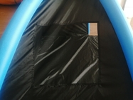 Tenda gonfiabile portatile della spiaggia all'aperto gonfiabile impermeabile nera delle tende 190T fornitore