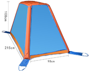 190T tenda blu della cupola di esplosione dell'uomo di Palo uno dell'aria della tenda di pop-up dell'aria del poliestere TPU fornitore