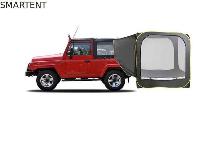 Pop Up Outdoor Camping SUV Car Rear Tent 1500MM PU Rivestito 210T Poliestere fornitore