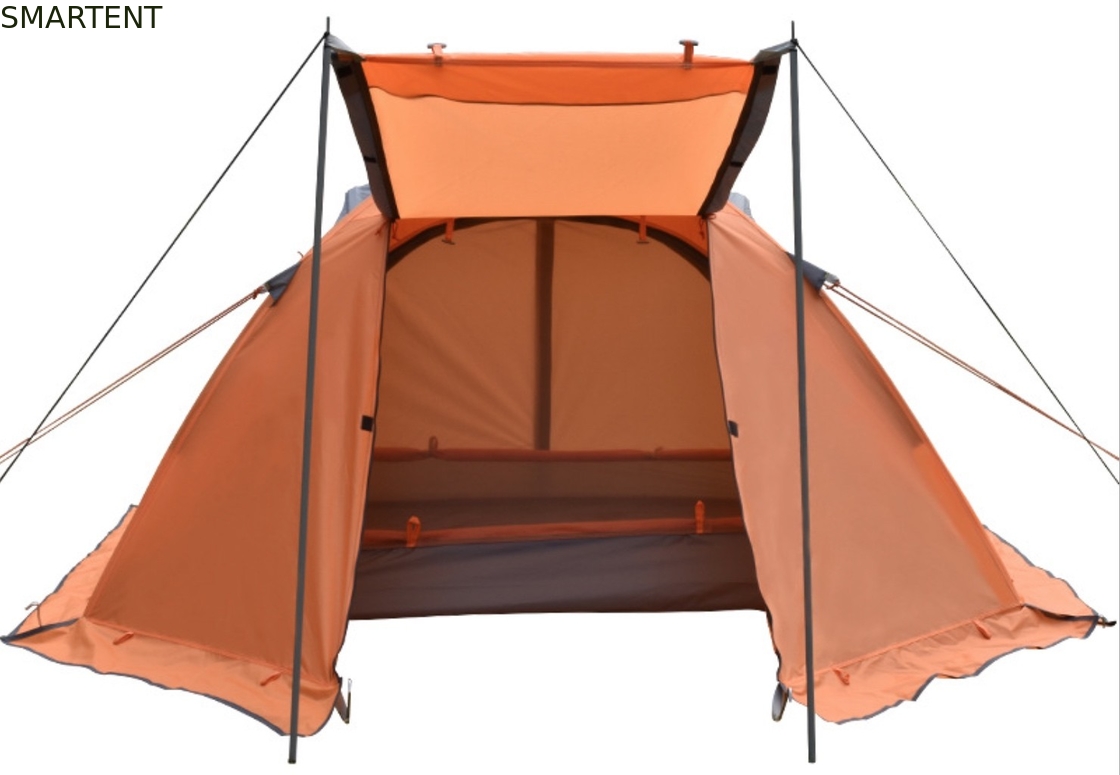 2 - 3 il poliestere all'aperto Ripstop delle tende di campeggio della persona 210D impermeabili ha ricoperto PU3500+ fornitore