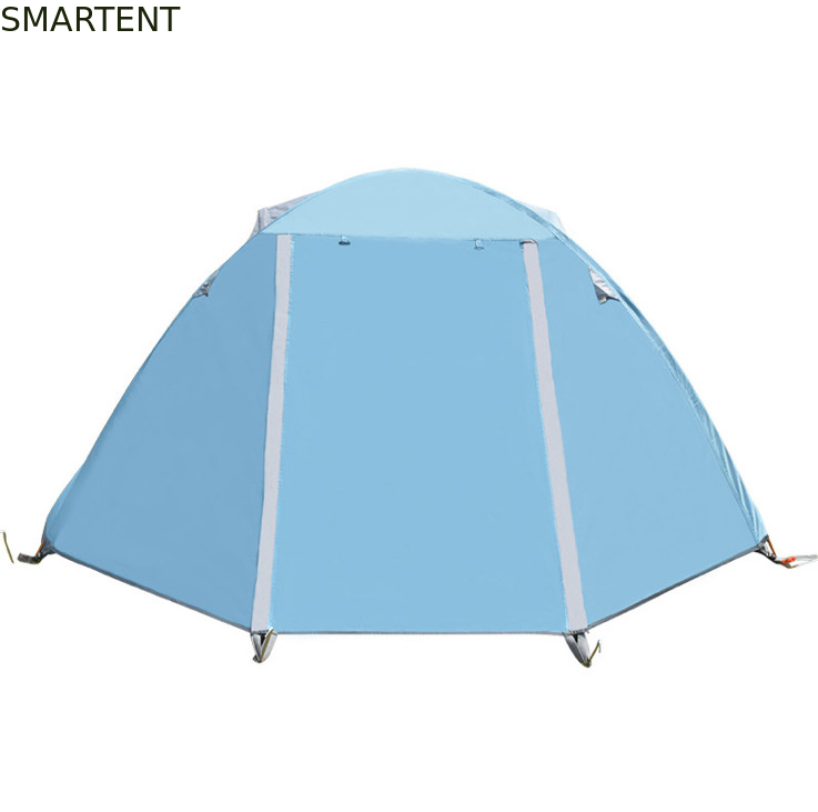 Il vento di PU2000mm e la pioggia rinforzano il blu all'aperto del poliestere delle tende di campeggio 190T fornitore