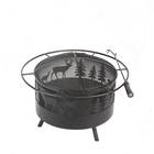 Il riscaldamento del nastro metallico intorno al barbecue di acciaio inossidabile griglia 552*550*550mm fornitore