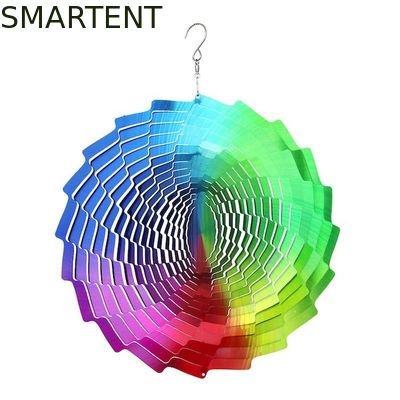 Acquistare Multi filatore d'acciaio stampato UV colorato del vento del giardino 30*30cm fabbricazione online