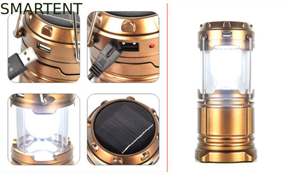 Acquistare ABS di campeggio di campeggio di piombo ricaricabile Shell della luce portatile della lanterna del pannello solare fabbricazione online