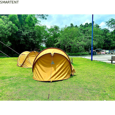 Tende da campeggio pop up per 2-3 persone impermeabili in PU rivestite di cotone 3000x150x100cm fornitore
