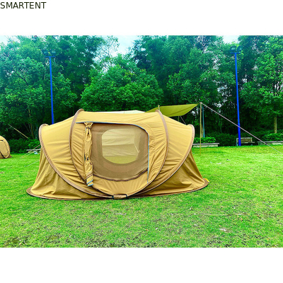 Tende da campeggio pop up per 2-3 persone impermeabili in PU rivestite di cotone 3000x150x100cm fornitore