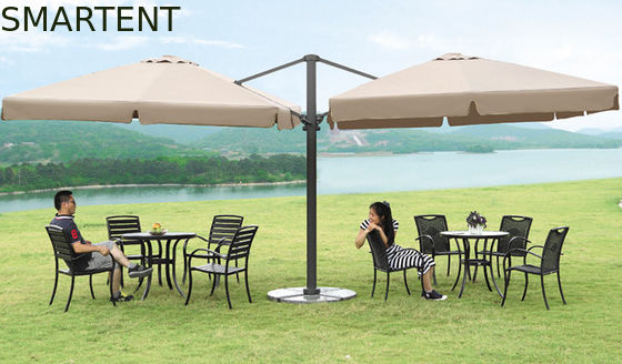 Acquistare Parasole a mensola 2.5X2.5m di Roman Beach Sunshade Umbrella Large del duplex fabbricazione online