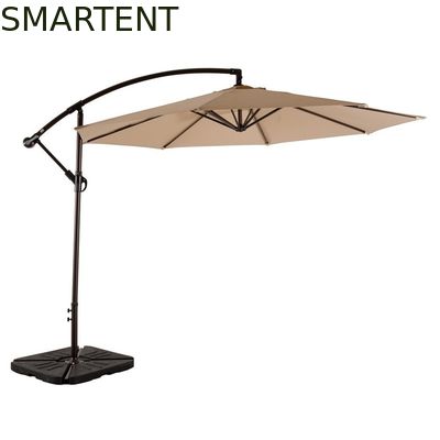 Acquistare Doppio ombrello 3M Cantilever Parasol Manual del patio del ristorante aperto fabbricazione online
