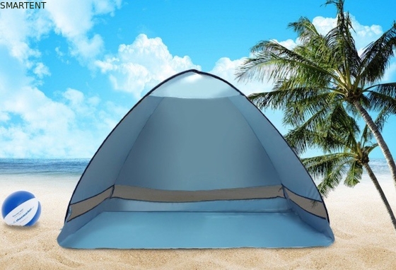 Tenda di campeggio all'aperto automatica 200 X 120 X 130CM 190T Tenda da spiaggia in poliestere fornitore