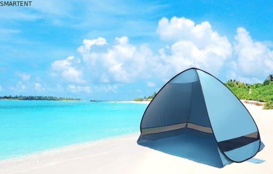 Tenda di campeggio all'aperto automatica 200 X 120 X 130CM 190T Tenda da spiaggia in poliestere fornitore