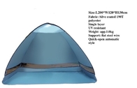 Tende di pop-up automatica di campeggio all'aperto tenda della spiaggia del poliestere 190T di 200 x di 120 X di 130CM fornitore