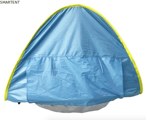 Tende da campeggio all'aperto impermeabili e UV resistenti 190T poliestere rivestito d'argento Pop Up Baby Play Tent fornitore