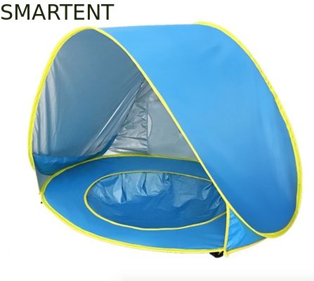 Acquistare Tende da campeggio all'aperto impermeabili e UV resistenti 190T poliestere rivestito d'argento Pop Up Baby Play Tent fabbricazione online