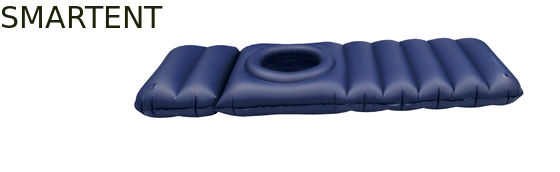 Acquistare L'aria di maternità della spiaggia del PVC ha riempito la mobilia all'aperto gonfiabile 182X63Cm blu scuro del sacco a pelo fabbricazione online