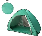 Tenda da campeggio pop-up automatica personalizzata con apertura rapida 190T Tenda da sole da spiaggia in poliestere rivestito in argento fornitore