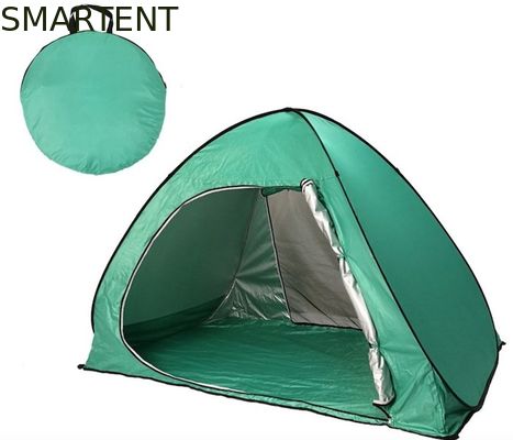 Acquistare Custom Quick Open Automatic Pop Up Camping Tents 190T Rivestito d'argento Poliestere Tende da spiaggia fabbricazione online