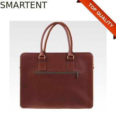 Acquistare Valigia del computer portatile di Cowhide Hard Art Leather Laptop Sleeve Bags del messaggero multi fabbricazione online