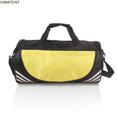 45*25cm Peso leggero per esterni colore arancione impermeabile rivestito in poliestere Oxford Barrel Travel Bags fornitore