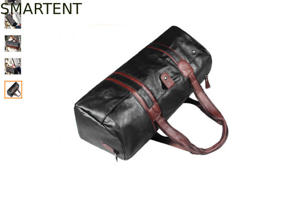 Acquistare Il viaggio impermeabile degli uomini di colore insacca la borsa di Duffle di cuoio della palestra 53X18X21cm fabbricazione online