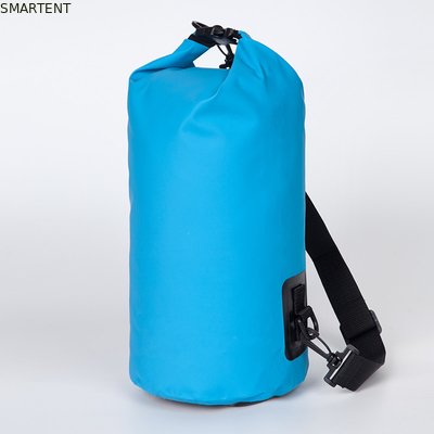 18*40CM PVC Blu Tarpaulin Drybag Seal Camping Beach Rafting Overboard Acquaproof Tube Bag Leggera 5L - 30L Con Strap fornitore
