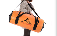 il viaggio impermeabile arancio 60L insacca la spalla della sacca da viaggio della borsa di tela di sport 600D fornitore