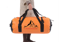 il viaggio impermeabile arancio 60L insacca la spalla della sacca da viaggio della borsa di tela di sport 600D fornitore