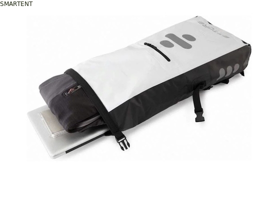 34x18x62.5CM Dual Color Custom Dry Backpack High Density 500D PVC Tarpaulin Sacchetti di viaggio impermeabili fornitore