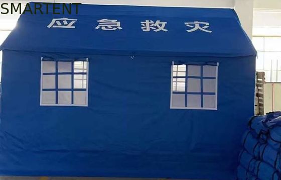 Acquistare Il poliestere blu all'aperto Oxford di 2x3M Disaster Relief Tent ha dipinto il baldacchino d'acciaio della metropolitana fabbricazione online