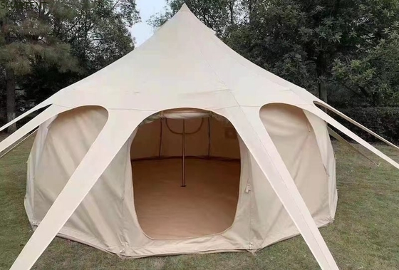 baldacchino di campeggio all'aperto di Glamping del cotone di 285G  Tent Waterproof PU3000MM fornitore