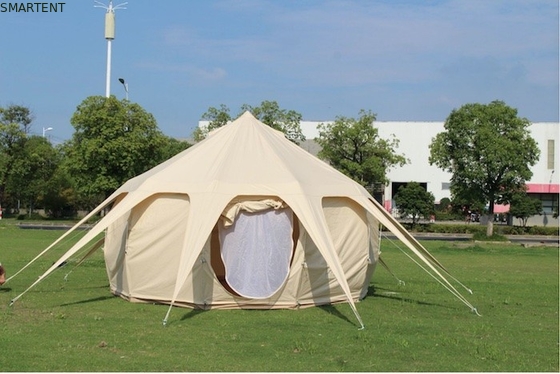 baldacchino di campeggio all'aperto di Glamping del cotone di 285G  Tent Waterproof PU3000MM fornitore