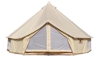 Tenda di Bell della tela del cotone di beige di colore di 2M x di 3 Outdoor Camping Canopy 285G fornitore