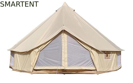 Acquistare Tenda di Bell della tela del cotone di beige di colore di 2M x di 3 Outdoor Camping Canopy 285G fabbricazione online
