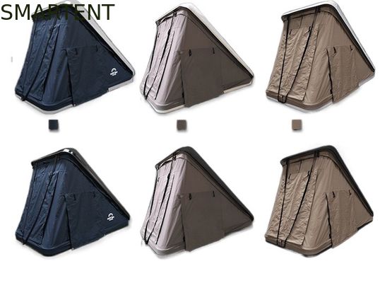 Acquistare Tenda da tetto universale per esterni con guscio duro grigio argento con ventilazione 210 * 125 * 90 cm fabbricazione online