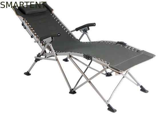 Acquistare Cornice di tubi di acciaio portatile compatto campeggio Sedia ripiegabile da spiaggia 65*105*53CM fabbricazione online