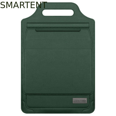 Acquistare High Standard 13'' Green PU Multi Purpose Laptop Sleeve Bags Con Borsa a Cerniera fabbricazione online