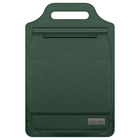 High Standard 13'' Green PU Multi Purpose Laptop Sleeve Bags Con Borsa a Cerniera fornitore