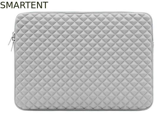 Acquistare 7mm Foam Padding Laptop Sleeve Bags Grey Compression Film Design con chiusura a cerniera fabbricazione online