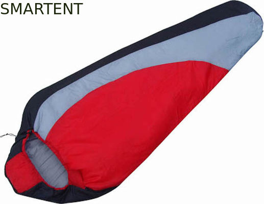 Acquistare Doppio colore 210*72CM 190T Polyester mummy design sacchetti da letto Logo stampa o etichettatura fabbricazione online